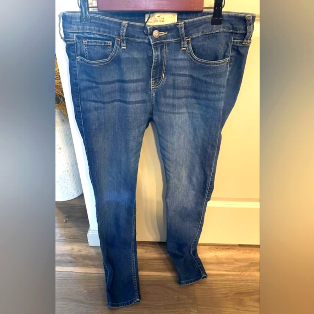 Womens Hollister Skinny Jeans Size 11S / 30x29